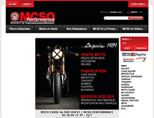 Tablet Screenshot of mcsoperformance.com